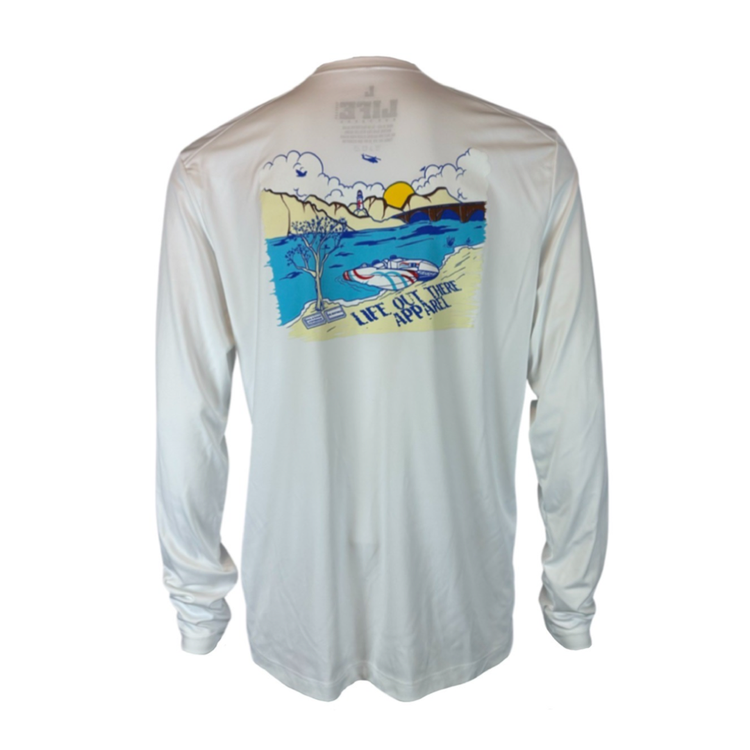 The Havasu - SPF Long Sleeve Tee - White
