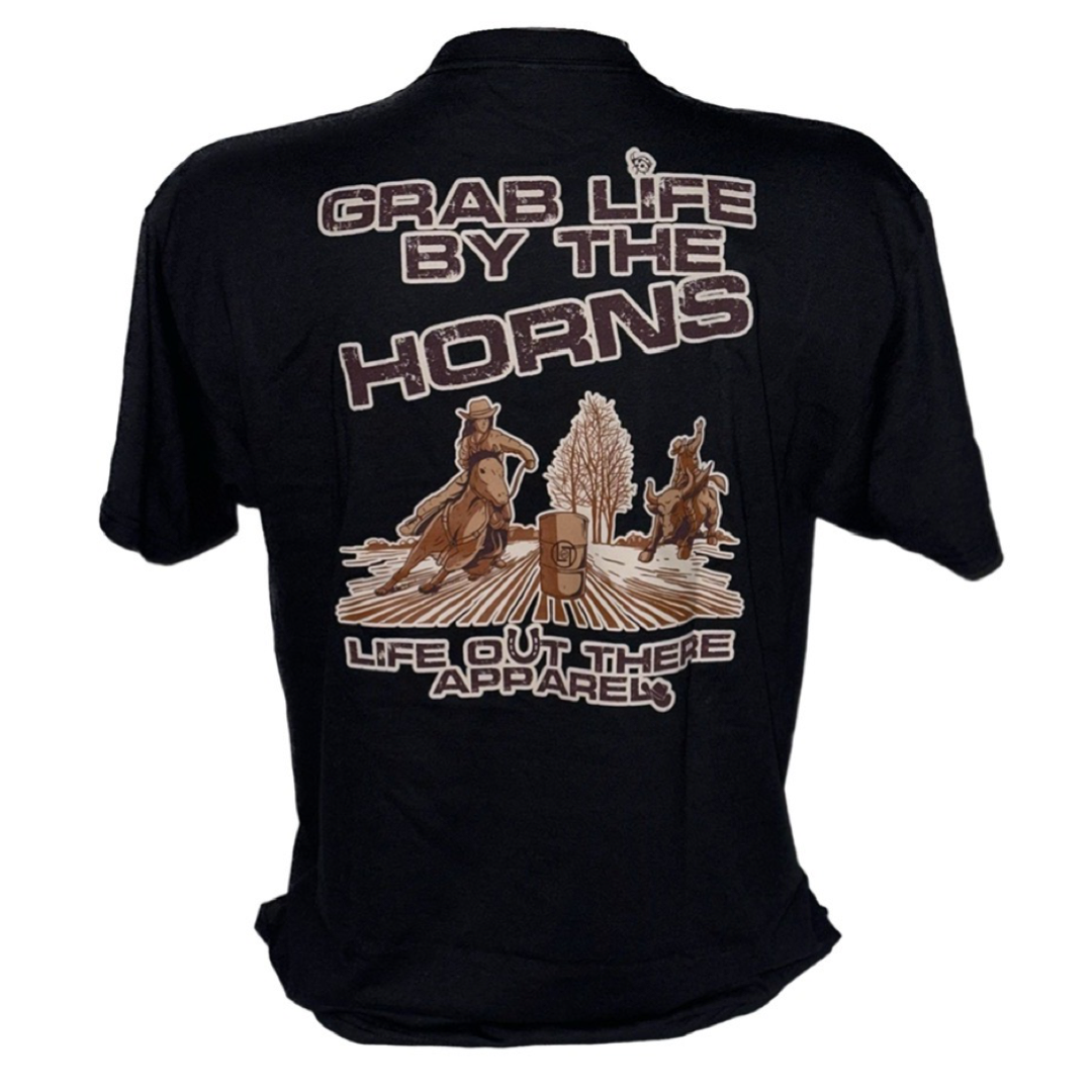 Grab Life Unisex Tee - Black