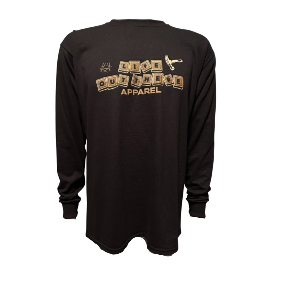 Thanks Dad Unisex L/S Tee - Black