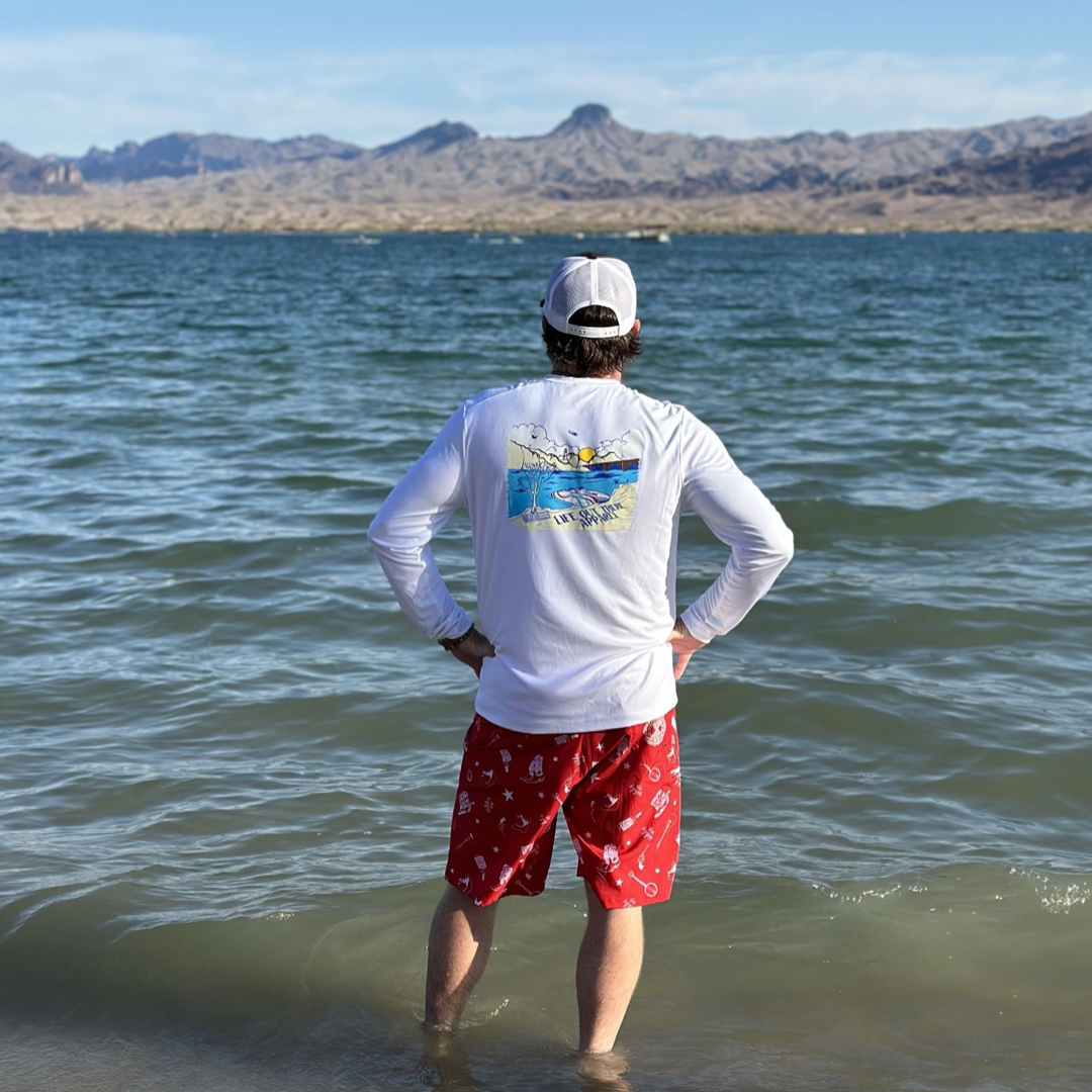 The Havasu - SPF Long Sleeve Tee - White