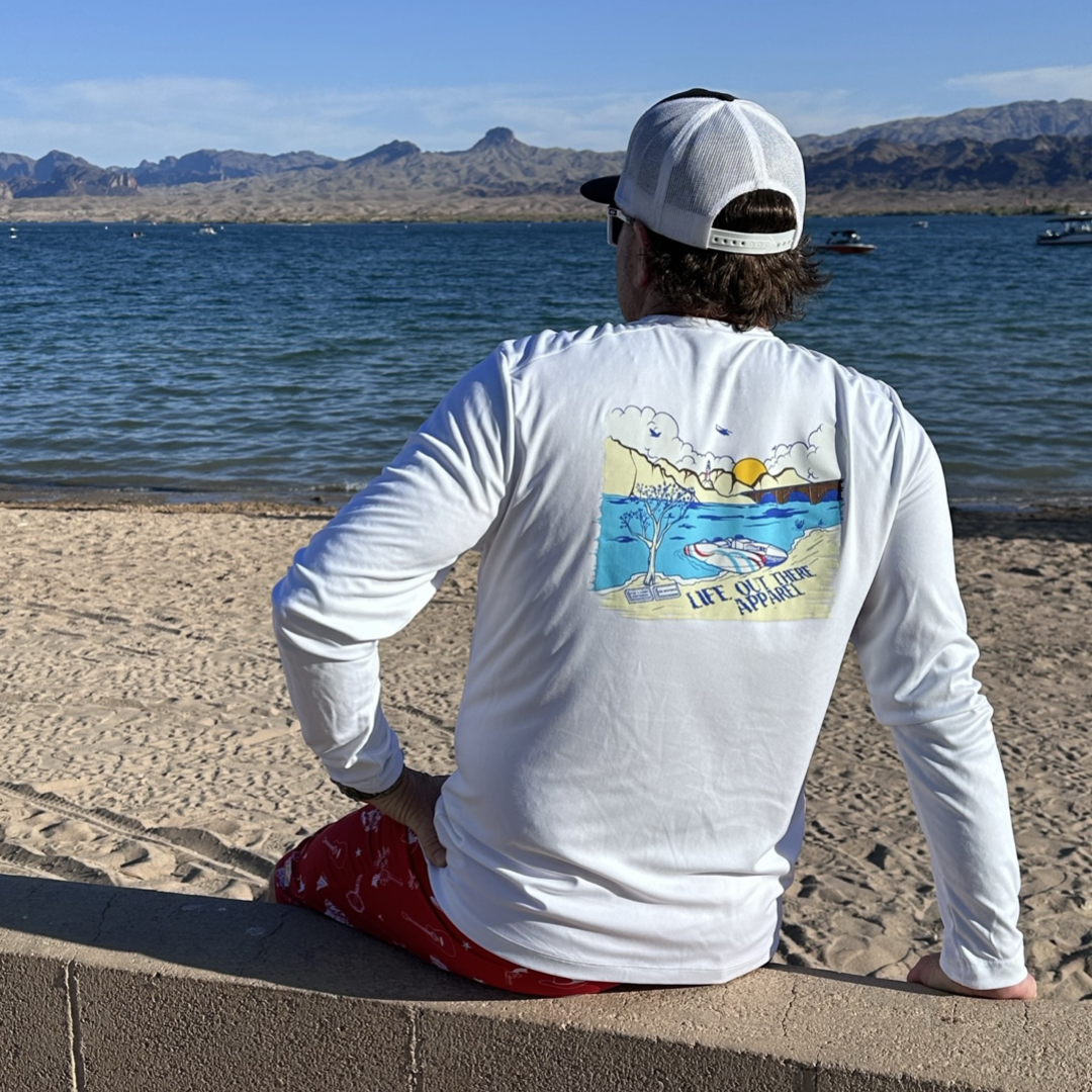 The Havasu - SPF Long Sleeve Tee - White