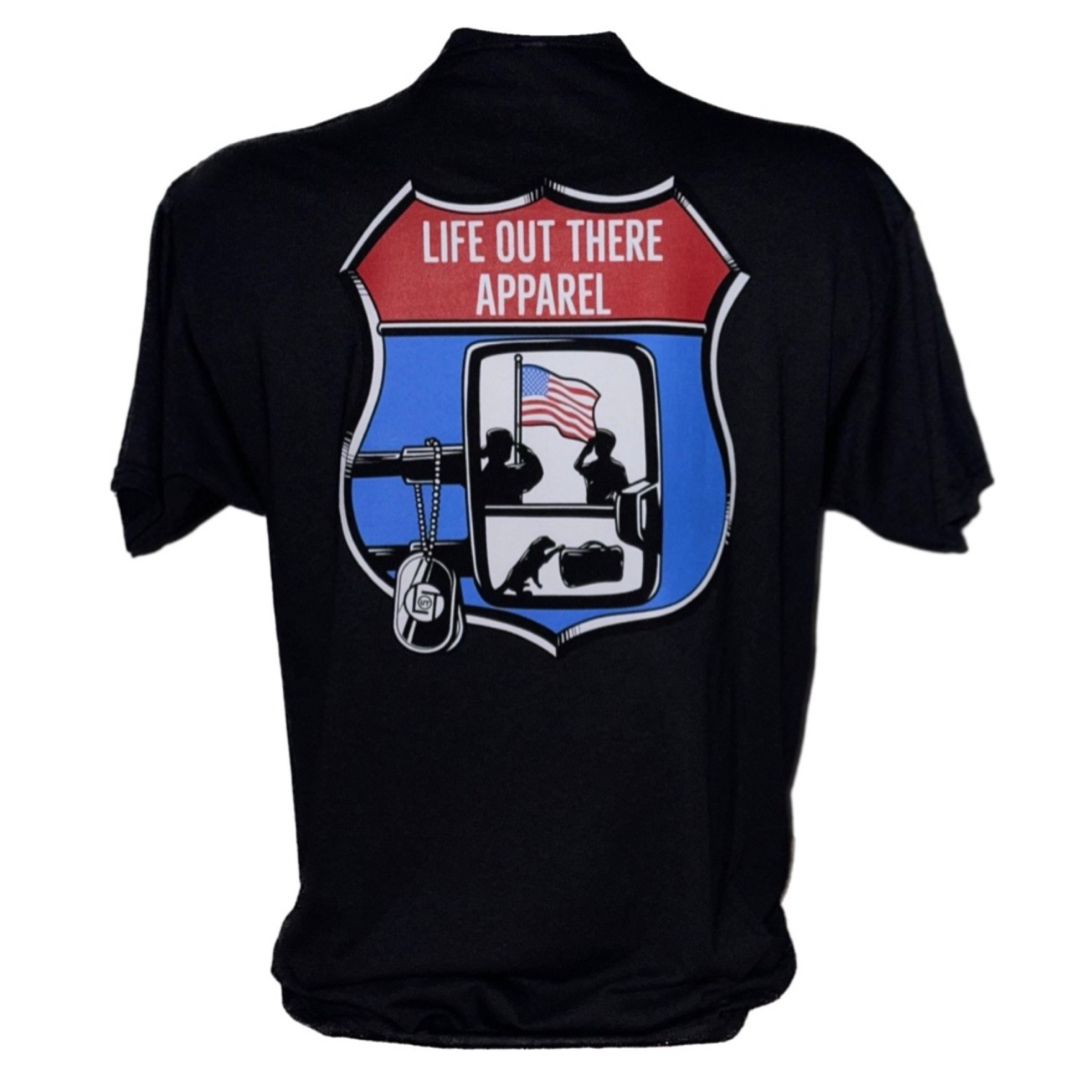 Leave It Behind Unisex Tee - Black