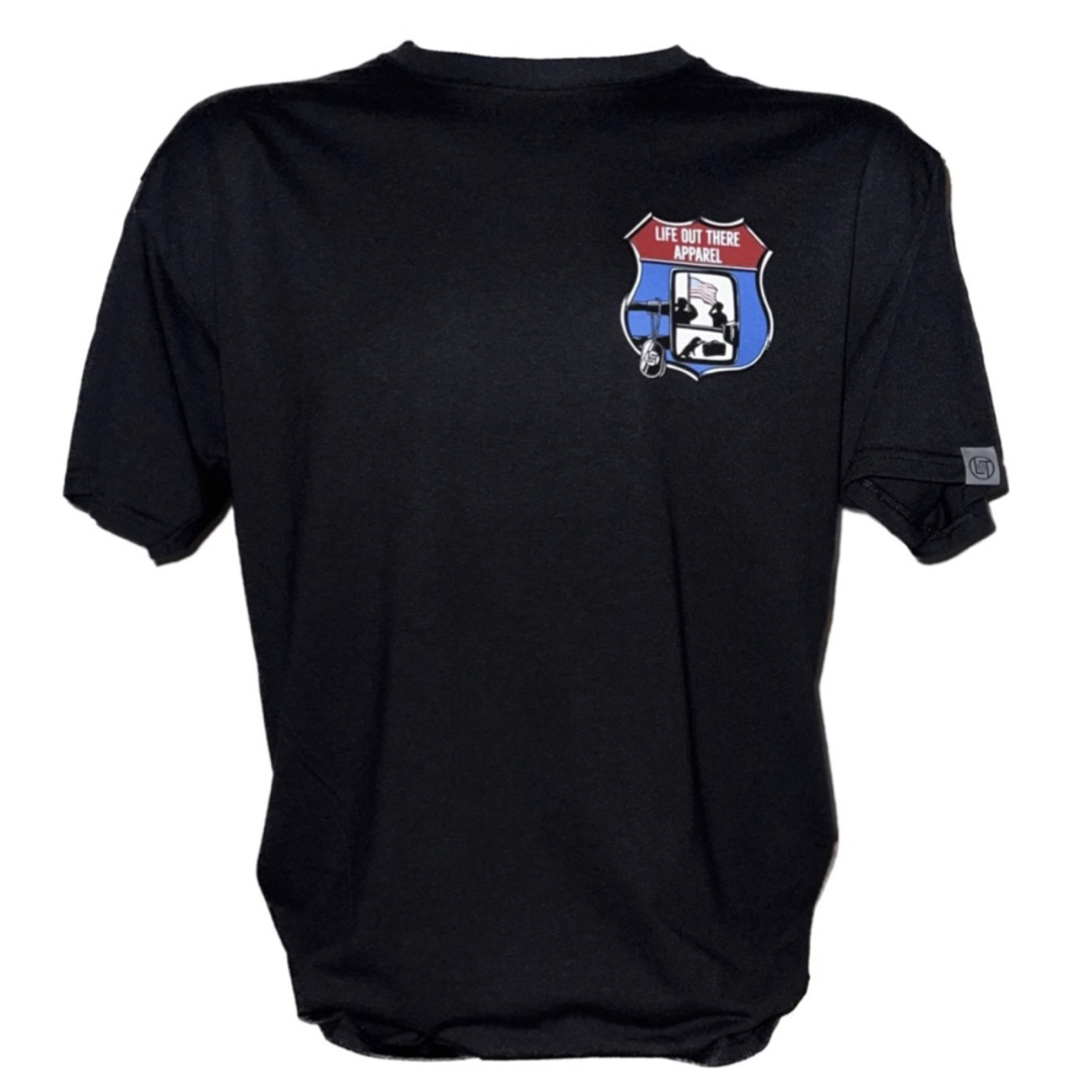Leave It Behind Unisex Tee - Black