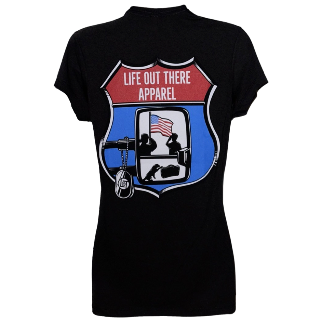 Leave It Behind Women's Tee - Black