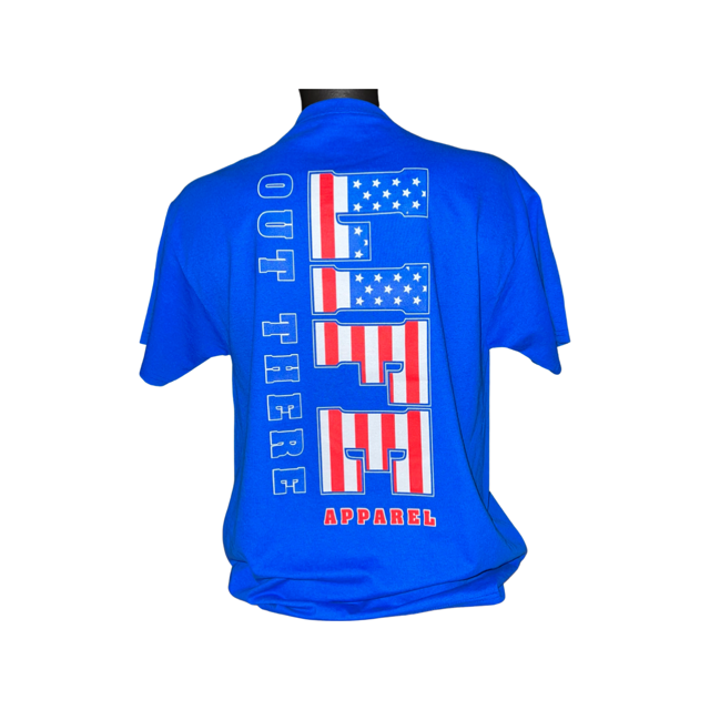 The Freedom Unisex Tee - Royal