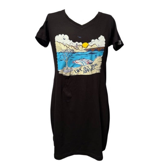 The Havasu Women's Cover Up - Black * Sizing is: (S/M = Labeled Medium -  L/XL = Labeled Extra Large