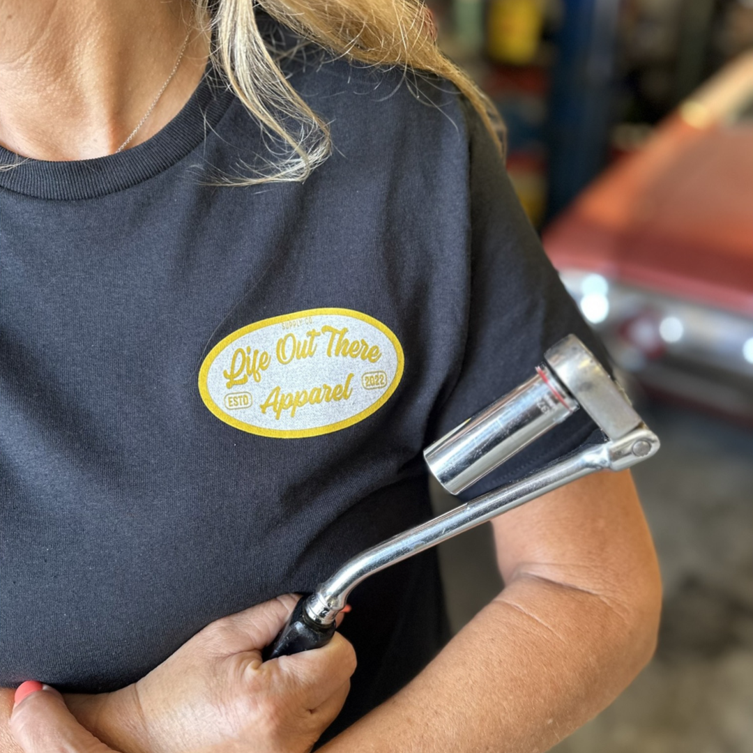 "Unisex" Speed Shop Tee - Black