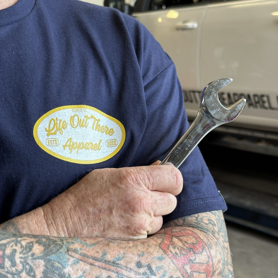 "Unisex" Speed Shop Tee - Navy