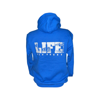 The OG Hoodie - Royal/White